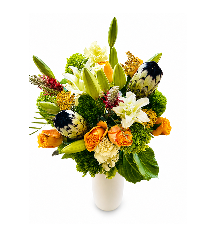 Hamptons Summer Garden – Premium Deluxe Arrangement (Commercial)