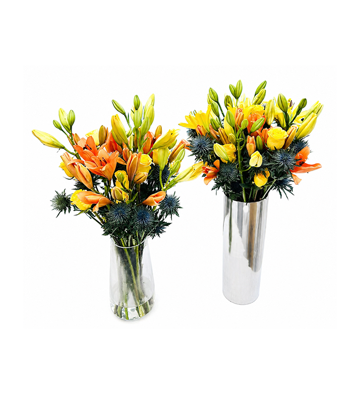 Lily Garden – Premium Deluxe Arrangement (Commercial)